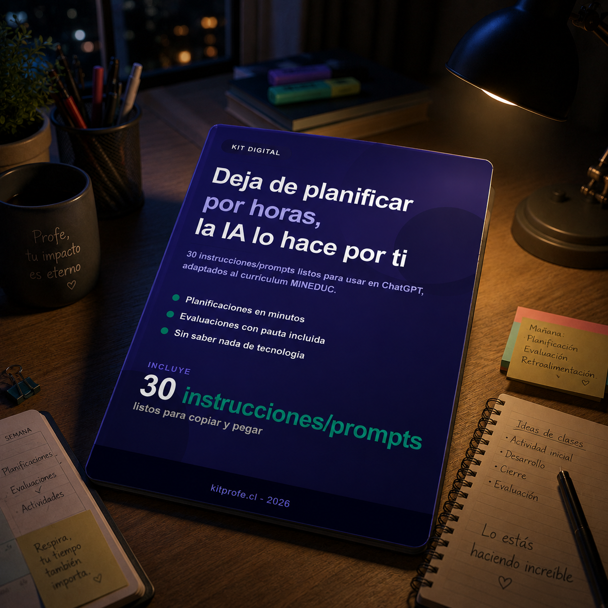 Kit IA para Profesores + 3 Bonos de regalo 🎁